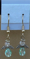 Green Angel Earrings