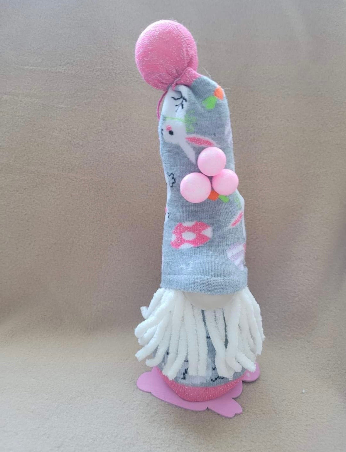 Easter Gnome With Bunnies