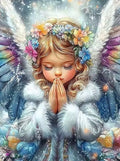 Angel With Colorful Wing Kit