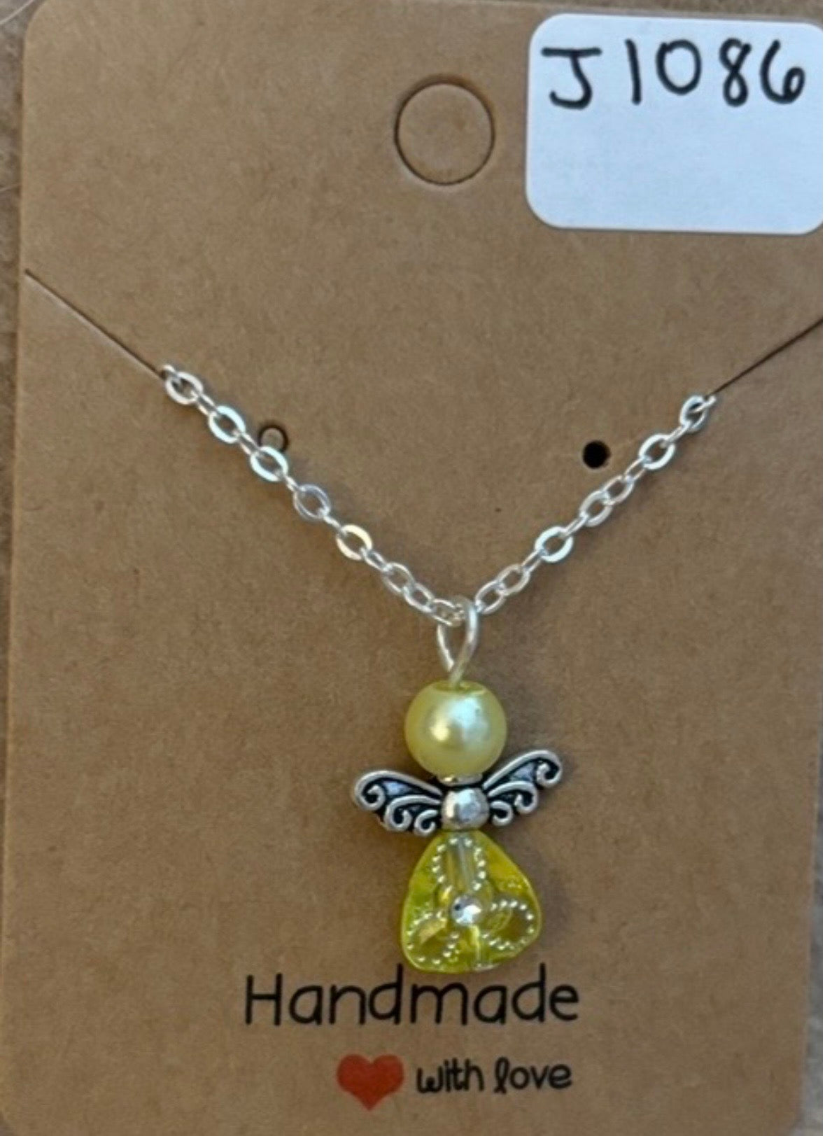 Yellow Angel Necklace
