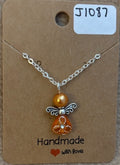 Orange Angel Necklace