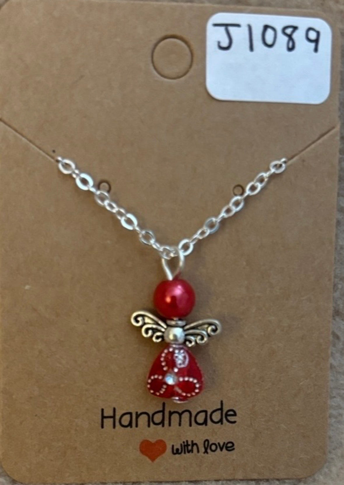Red Angel Necklace