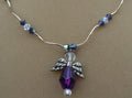 Purple Angel Necklace
