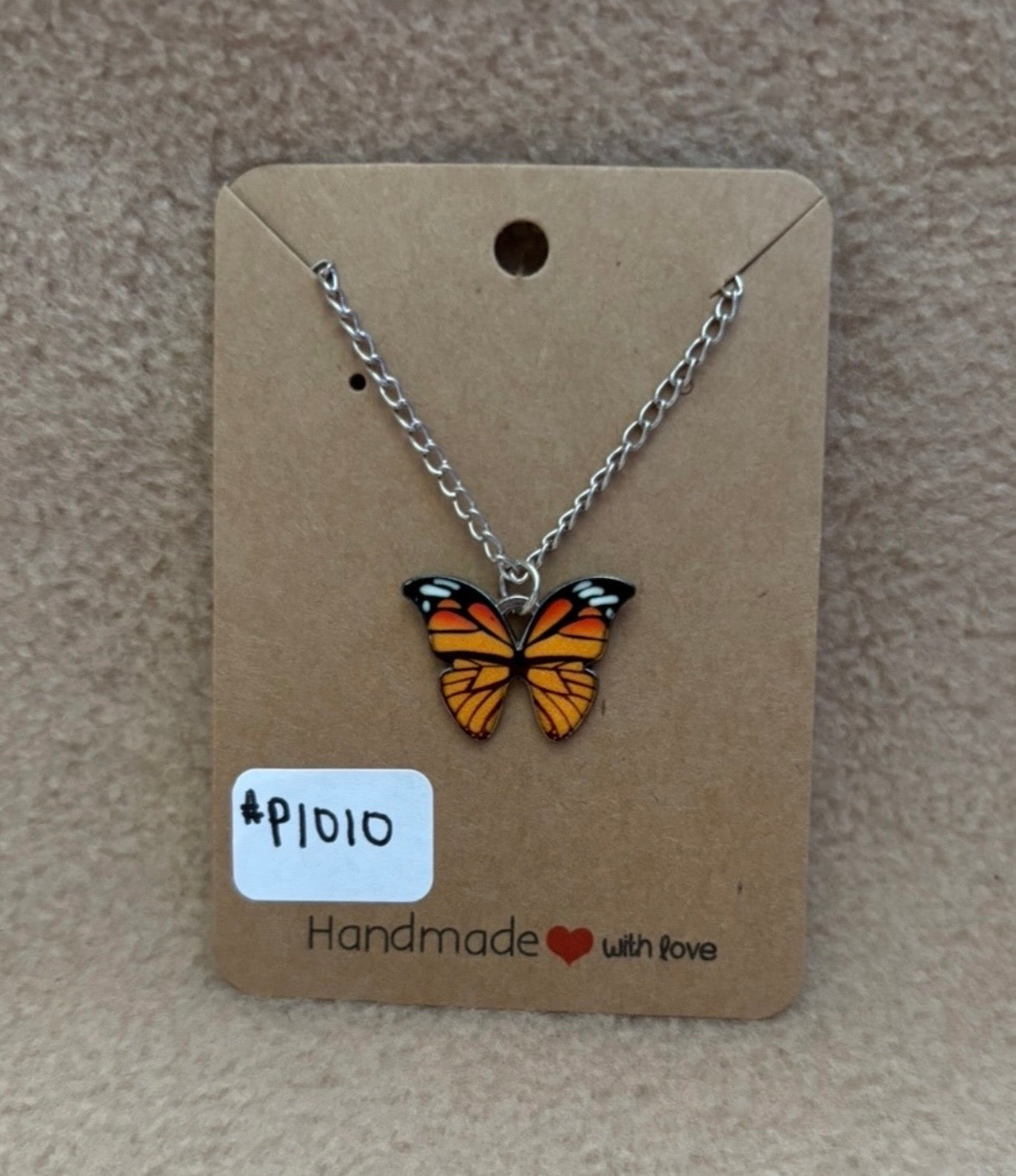 Monarch Butterfly Necklace
