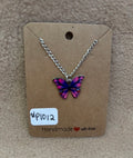 Purple and Pink Butt Necklace