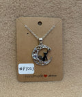 Cat Moon Necklace