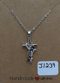 Sapphire Butterfly Necklace