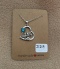 Heart Cow Necklace