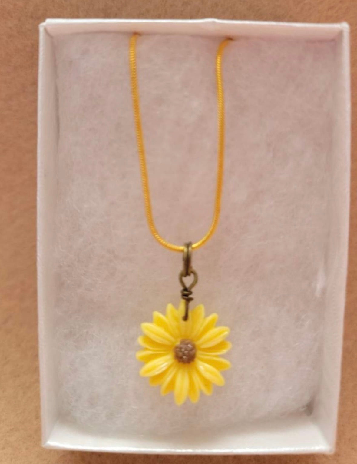 Sunflower Necklace