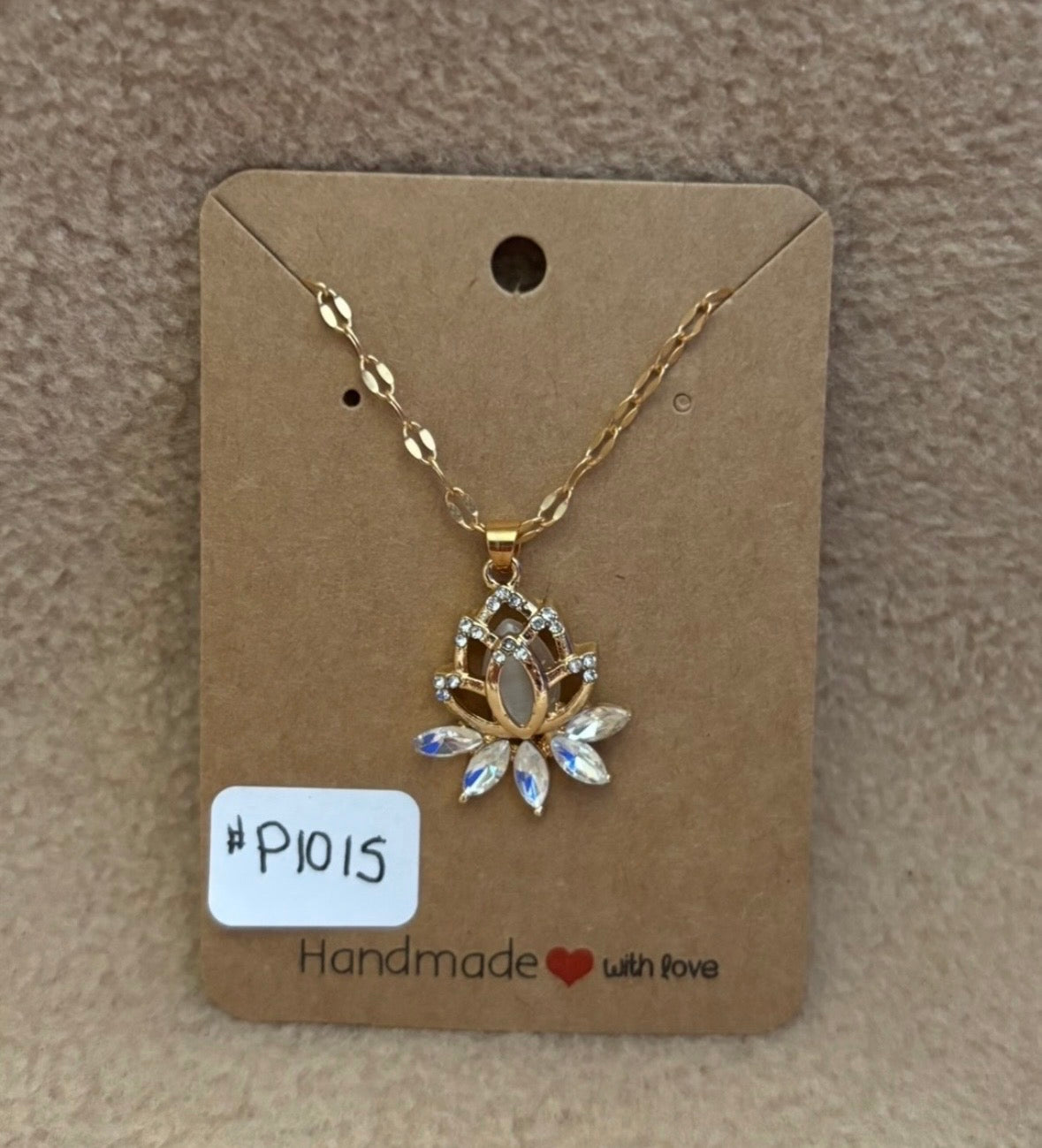 Lotus Flower Necklace