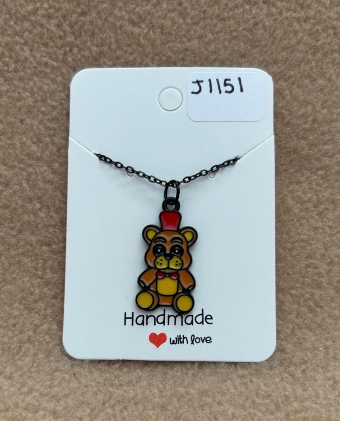 Golden Freddy Necklace