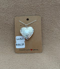 Heart Locket With Flower