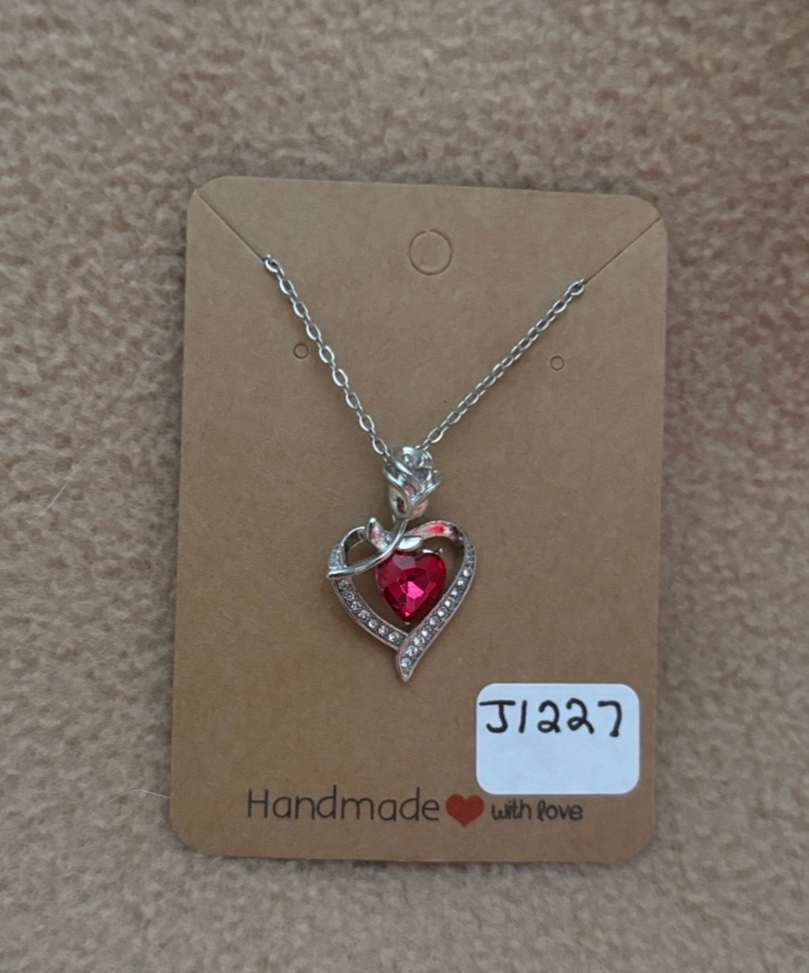 Red Heart Necklace