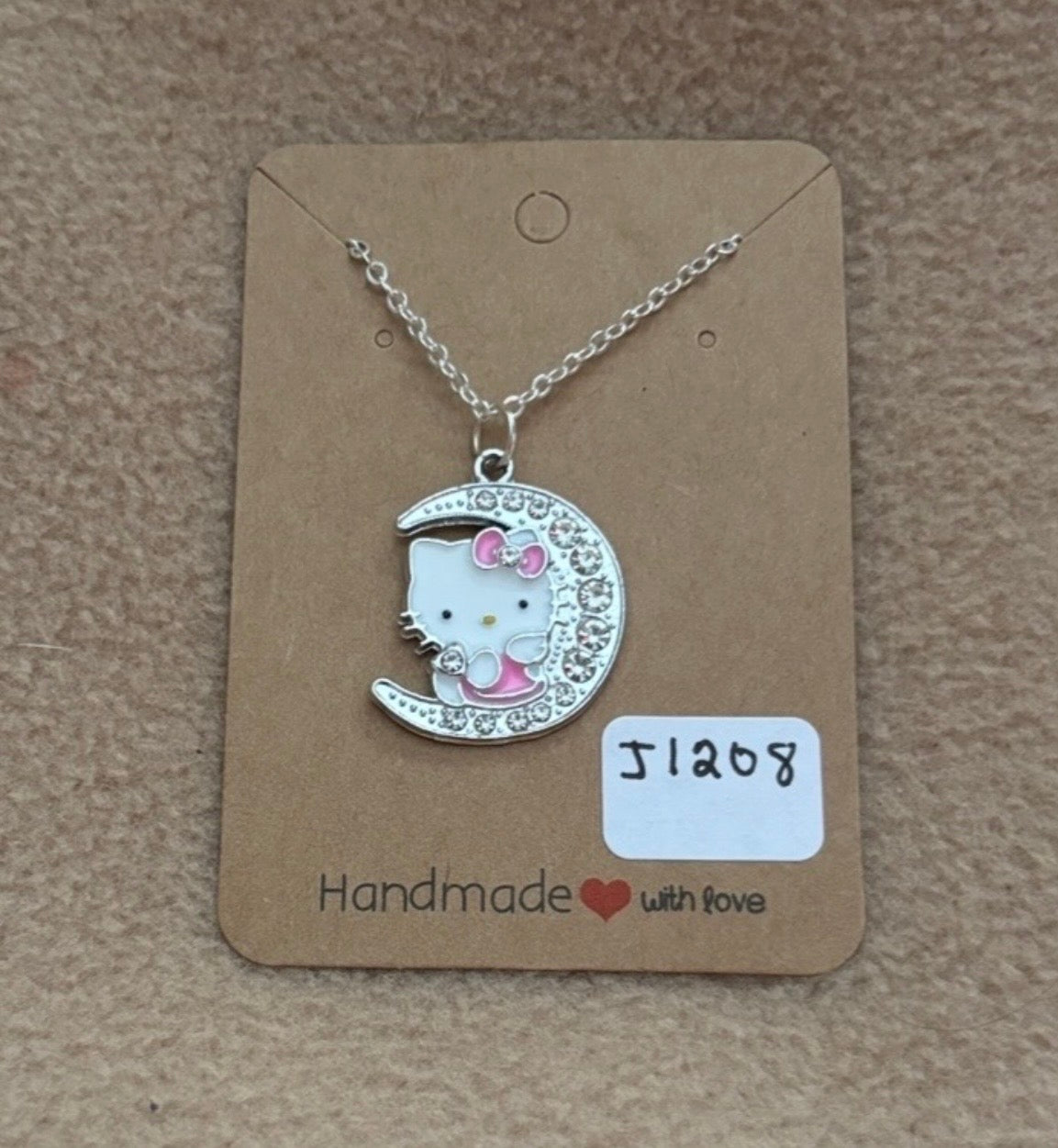 Hello Kitty On The Moon Necklace
