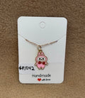 Light Pink Labubu Necklace