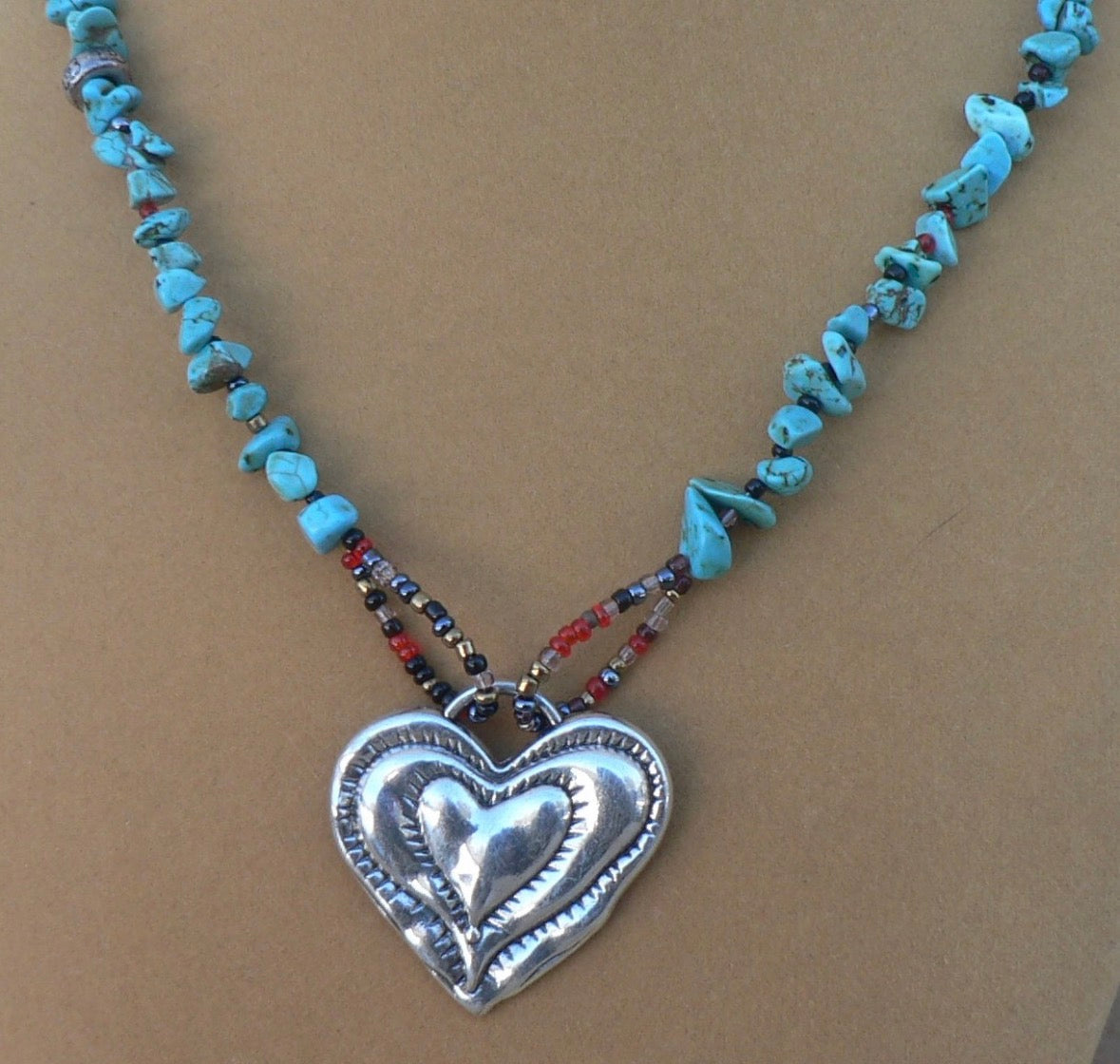 Turquoise Sweetheart Necklace