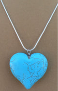 Turquoise Heart Necklace
