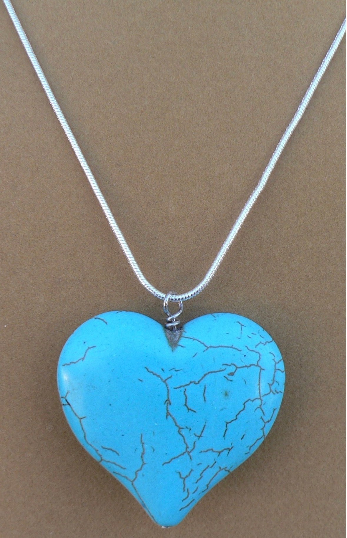 Turquoise Heart Necklace